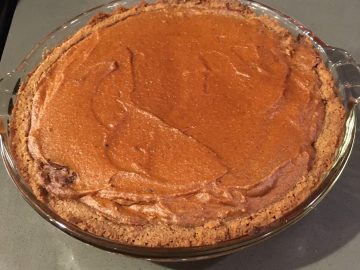 Chocolate Pumpkin Pie Recipe